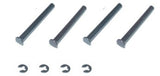 Hinge Pins, Lower Outer with E-Clip (2mm) 3*30.9mm