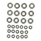 Hub/wheel bearing set qty 28 bearings are included