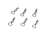 Small Body Clips 6pcs